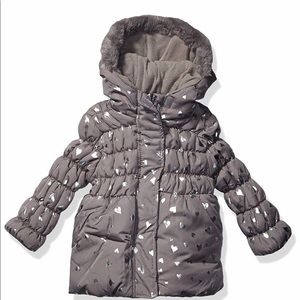 Kenzie-girl’s outerwear heart print 4T NWT